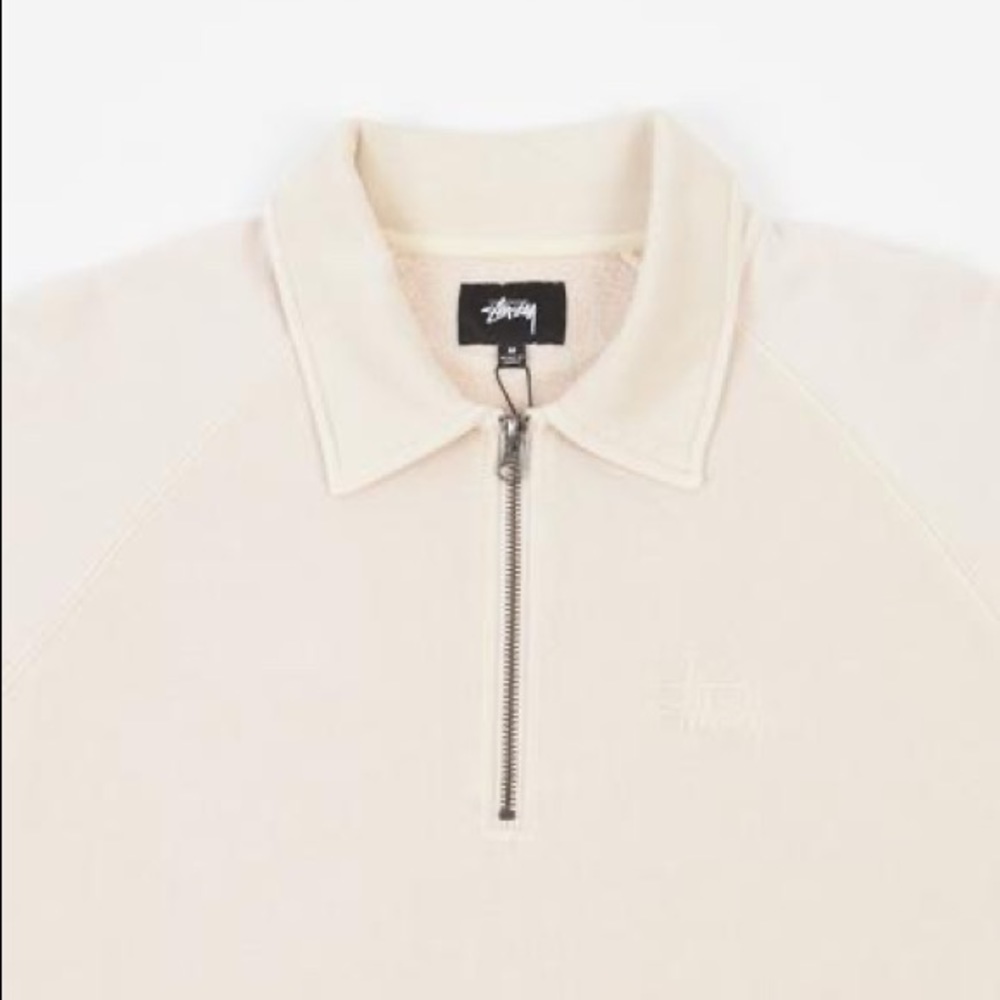 Stussy long sleeves polo shirt